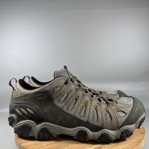 S Oboz Sawtooth II Shoes Low‎ Mens Size 14 Brown Hiking Trail Outdoor Sneakers
